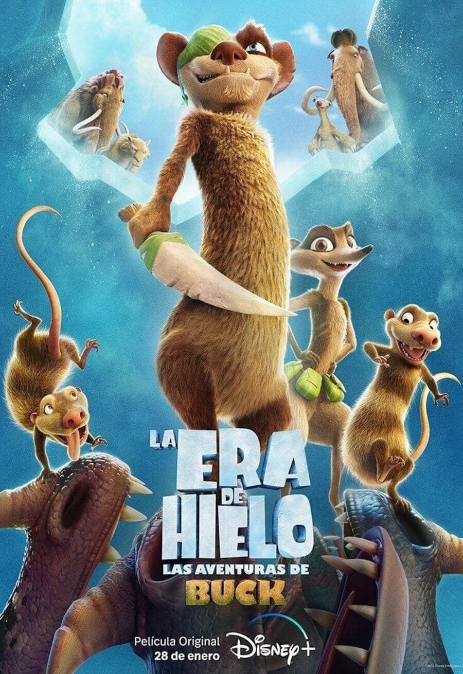 Cartel de La Era de Hielo: Las aventuras de Buck - México