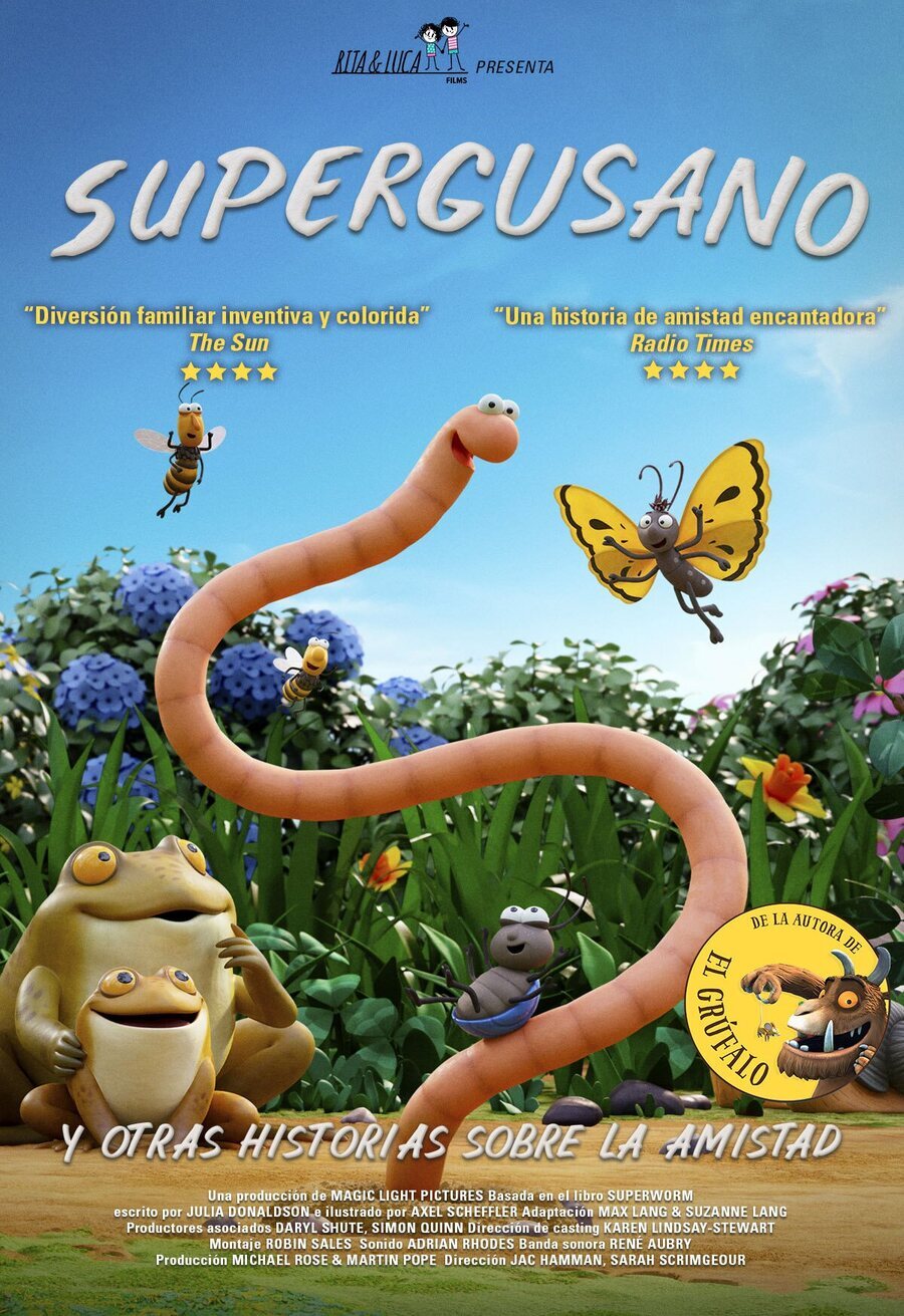 Cartel de Superworm - España