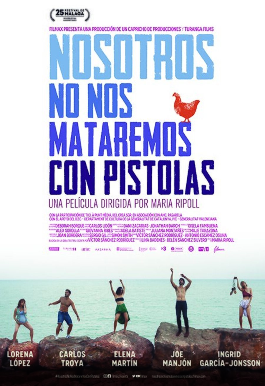 Cartel de Nosotros no nos mataremos con pistolas - España