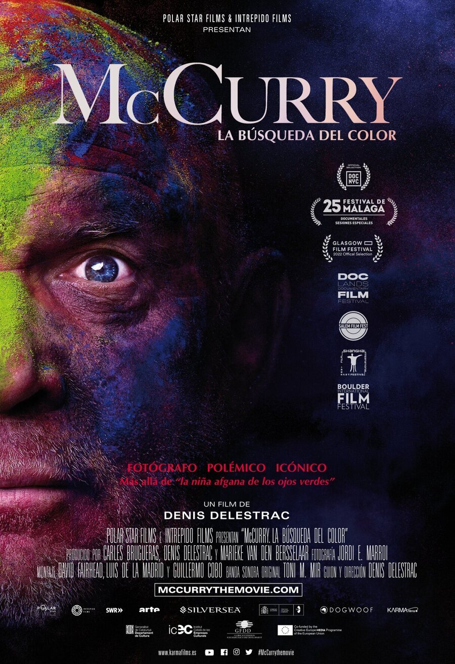 Cartel de McCurry - McCurry, la búsqueda del color