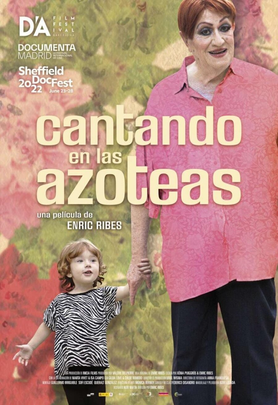 Cartel de Cantando en las azoteas - Cantando en las azoteas