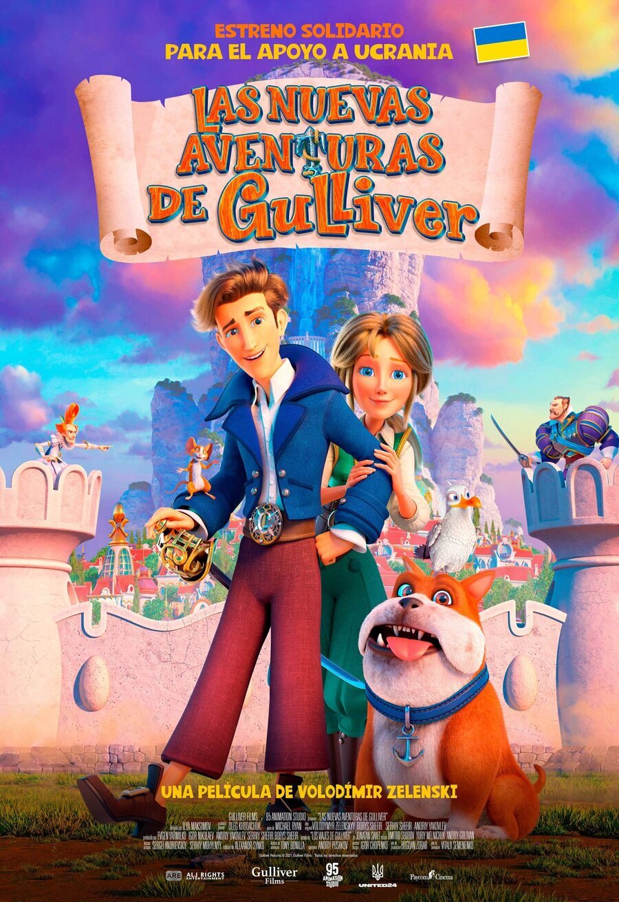 Cartel de El Regreso de Gulliver - Las nuevas aventuras de Gulliver