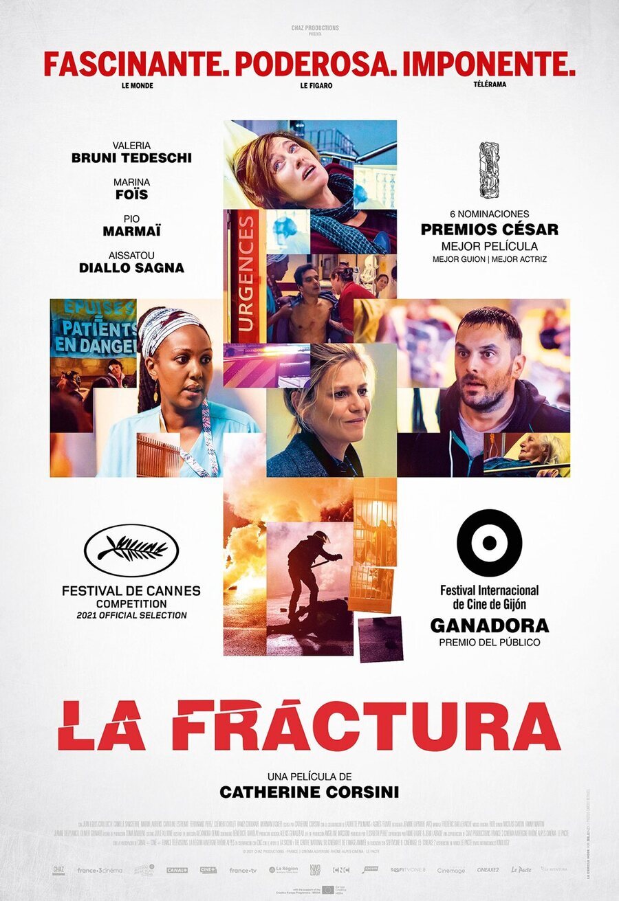 Cartel de La fracture - España #2