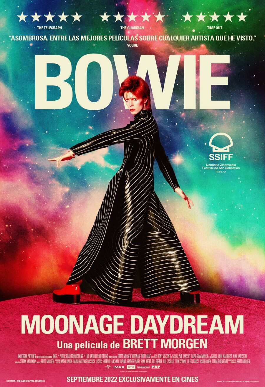 Cartel de Moonage Daydream - España