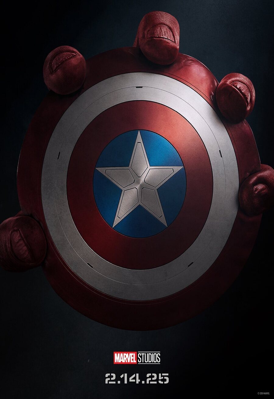 Cartel de Captain America: Brave New World - Cartel EEUU