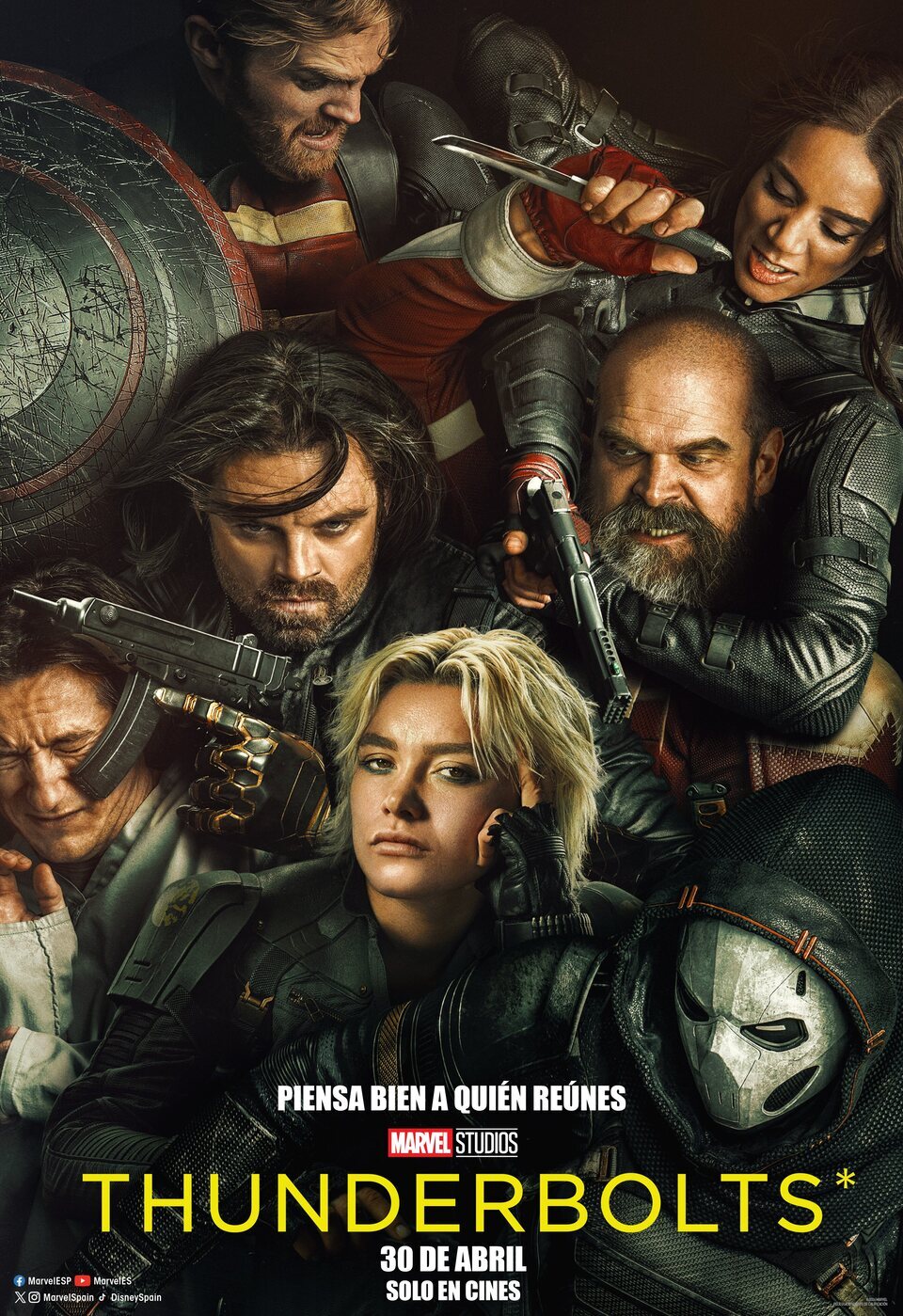 Cartel de Thunderbolts* - Cartel España 'Thunderbolts'