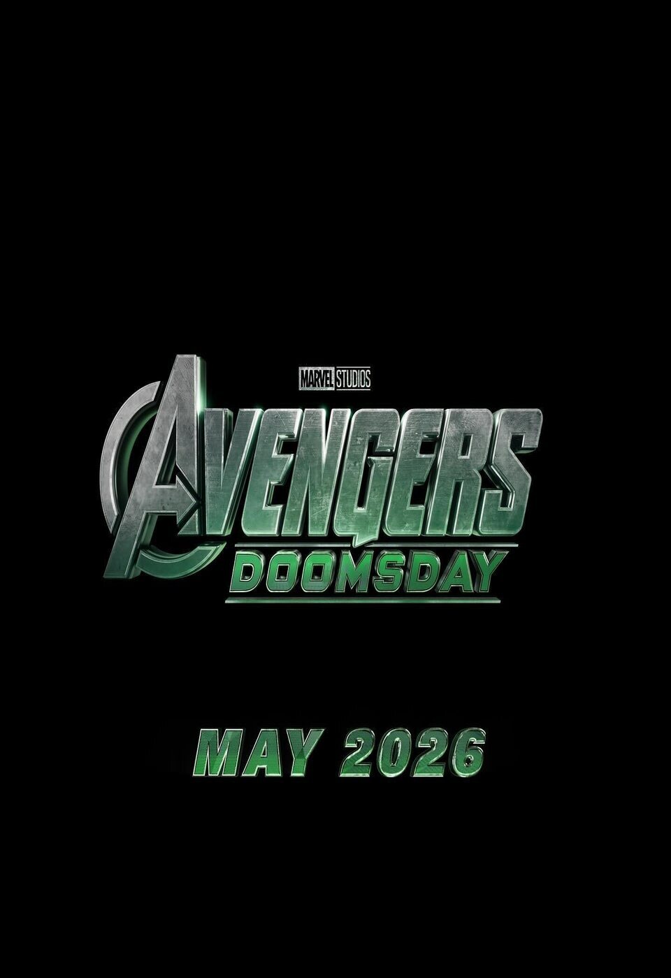 Cartel de Avengers: Doomsday - Teaser