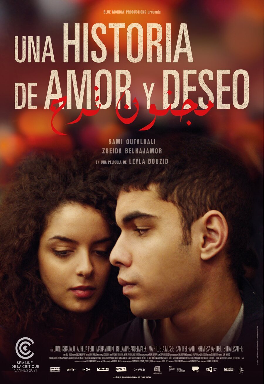 Cartel de Une histoire d'amour et de désir - 'Una historia de amor y deseo'