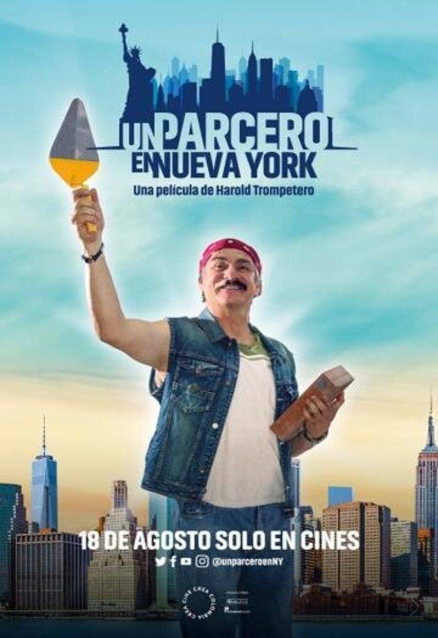 Cartel de Un parcero en Nueva York - Colombia