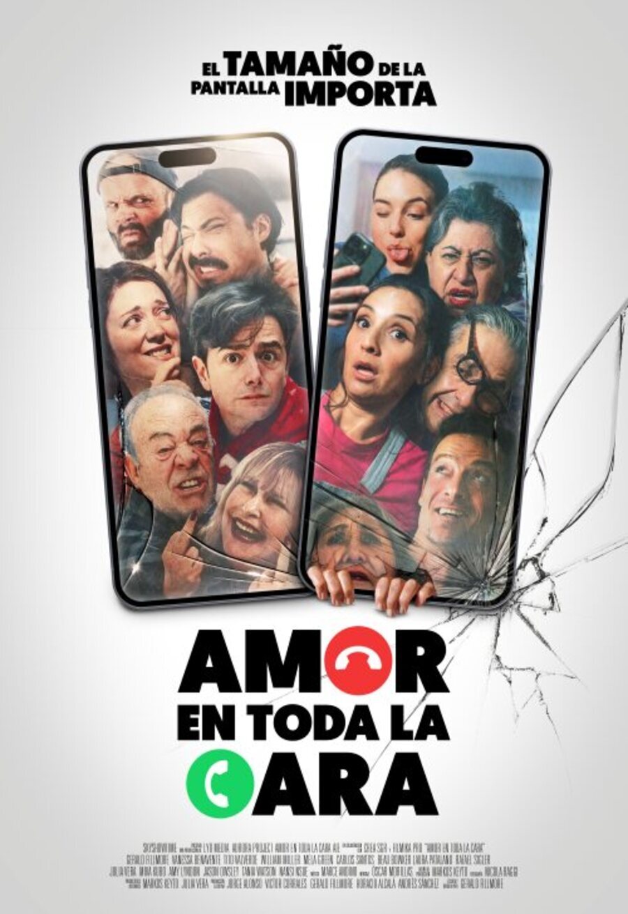 Cartel de Amor en toda la cara - Cartel España