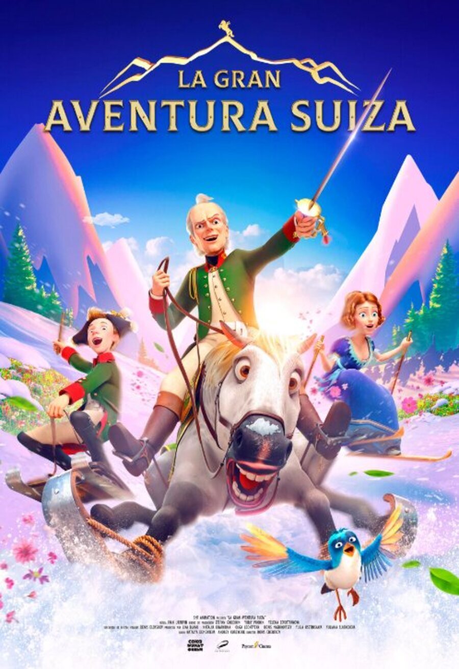 Cartel de Suvorov: Velikoye puteshestviye - La Gran Aventura Suiza