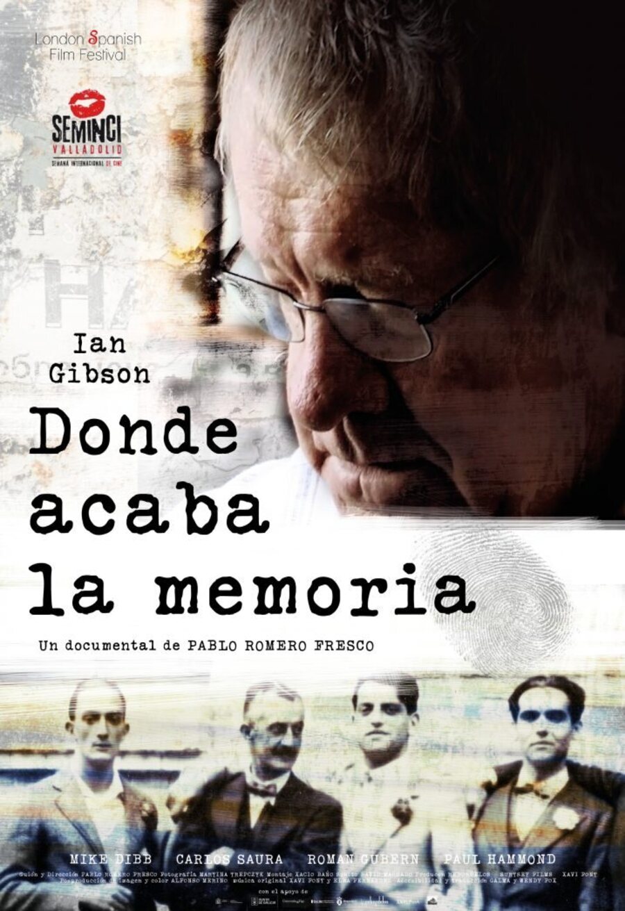 Cartel de Donde acaba la memoria - Donde acaba la memoria