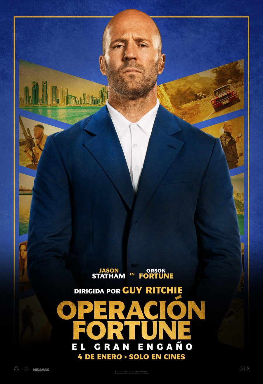 Cartel de Agente Fortune: El Gran Engaño - 'Operación Fortune: El gran engaño'