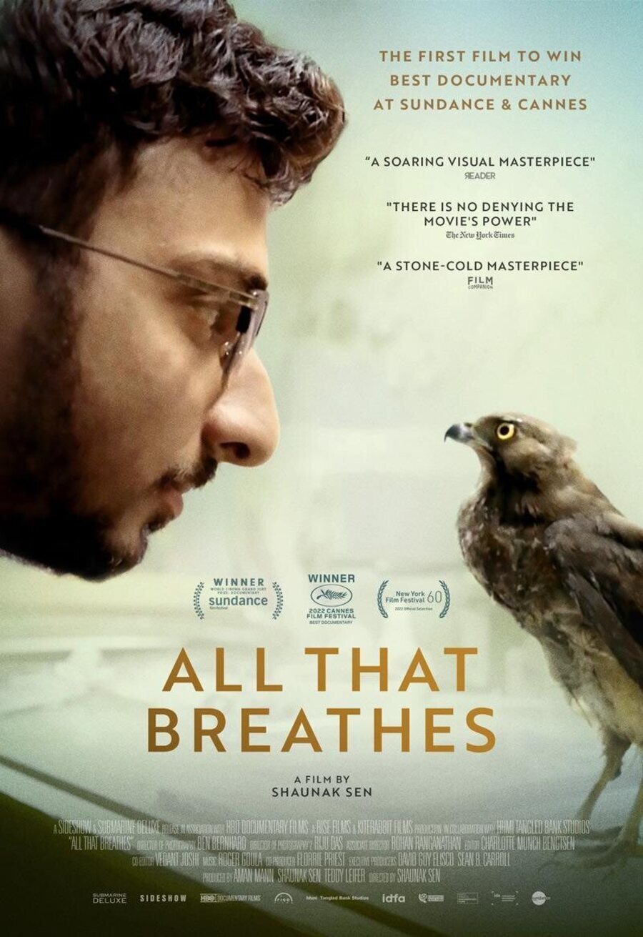 Cartel de All That Breathes - Reino Unido