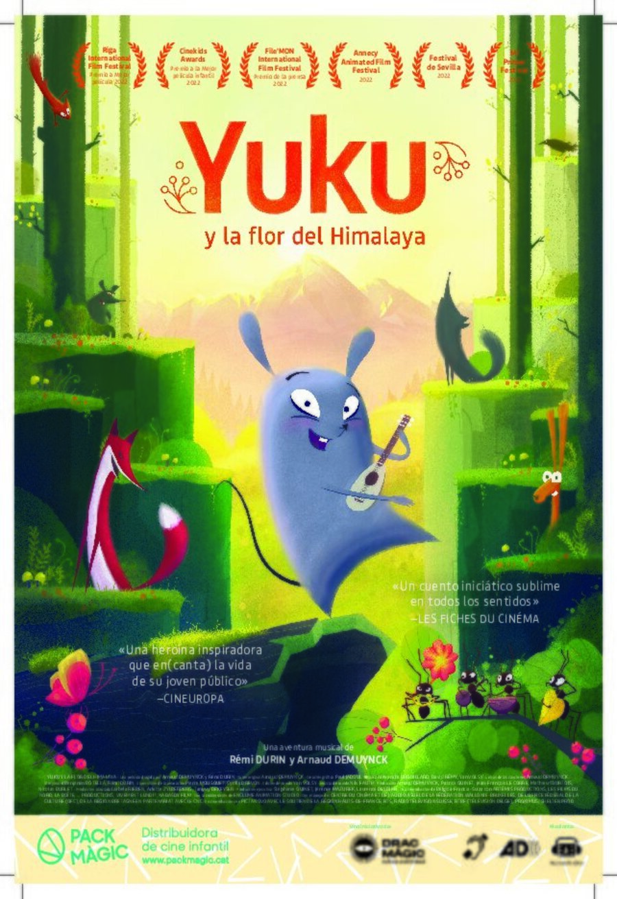 Cartel de Yuku et la fleur de l'Himalaya - España