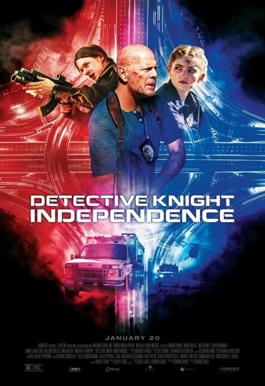 Cartel de Detective Knight: Independence - EE.UU.