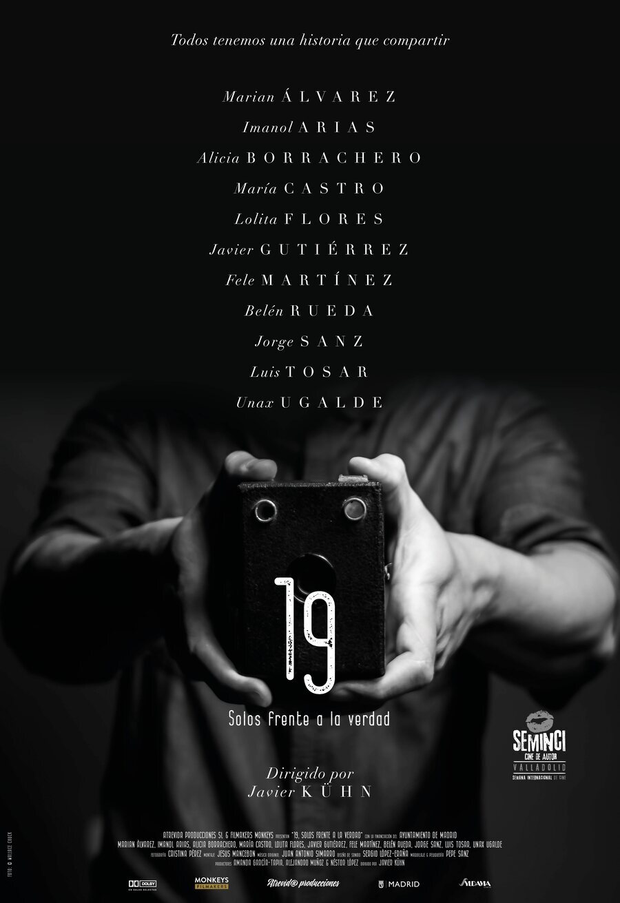 Cartel de 19, solos frente a la verdad - '19, solos frente a la verdad'