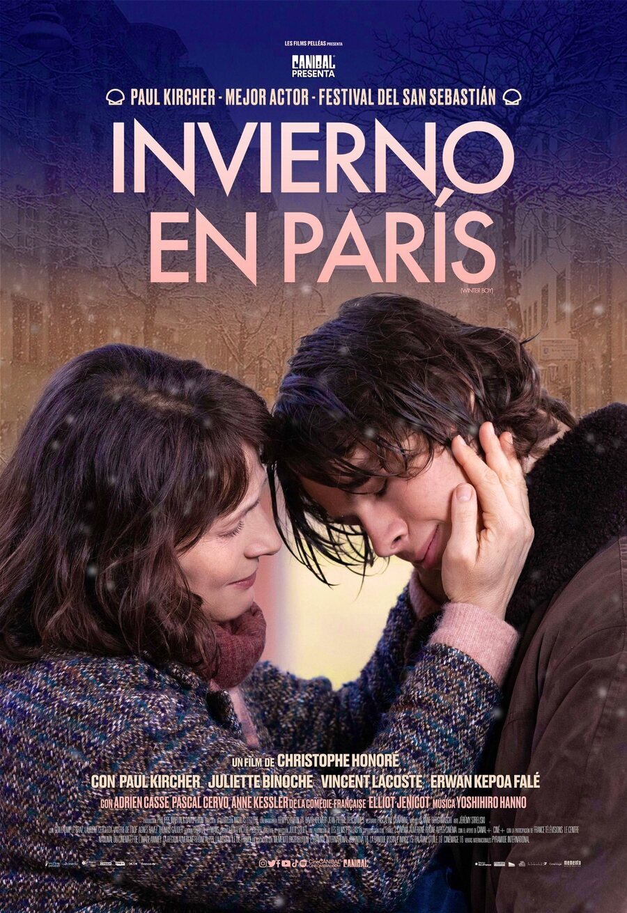 Cartel de Invierno En Paris - Invierno en París