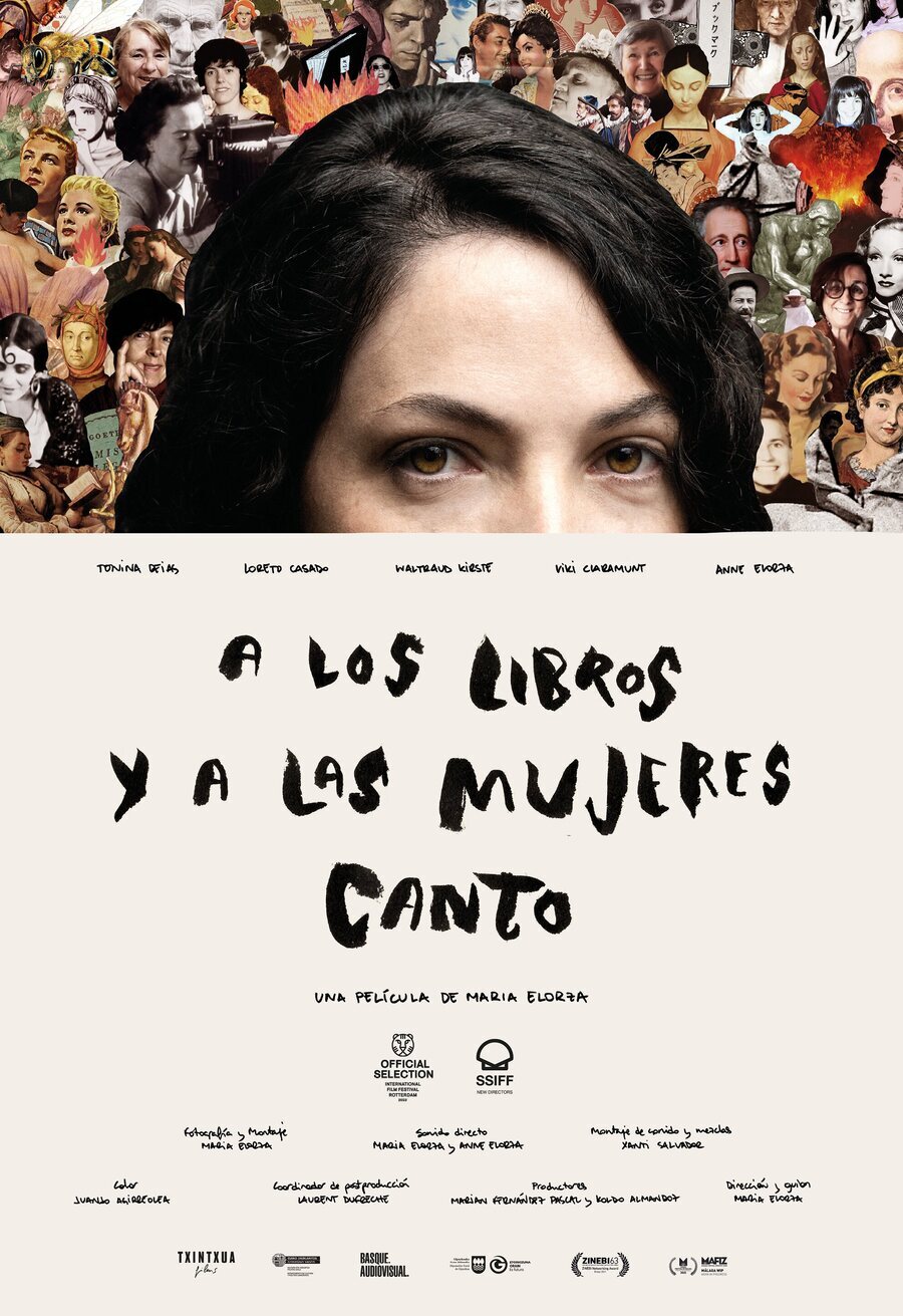 Cartel de A los libros y a las mujeres canto - Español