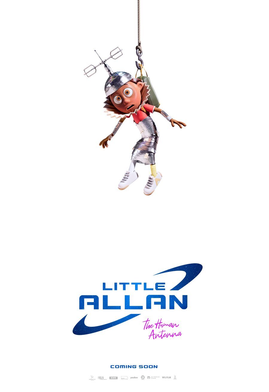 Cartel de Olocoons: Alan, Britney y la Nave Espacial - Cartel internacional