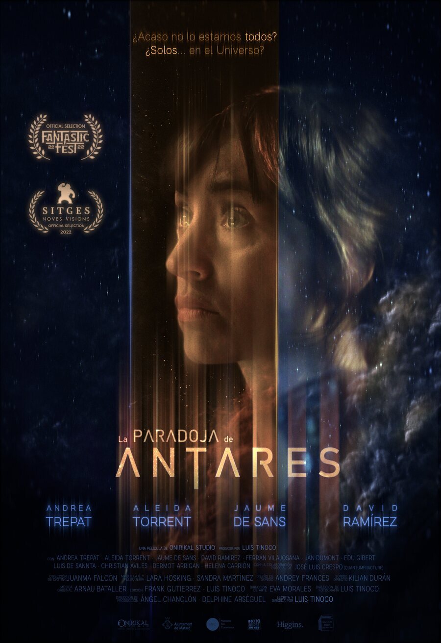 Cartel de La Paradoja de Antares - España