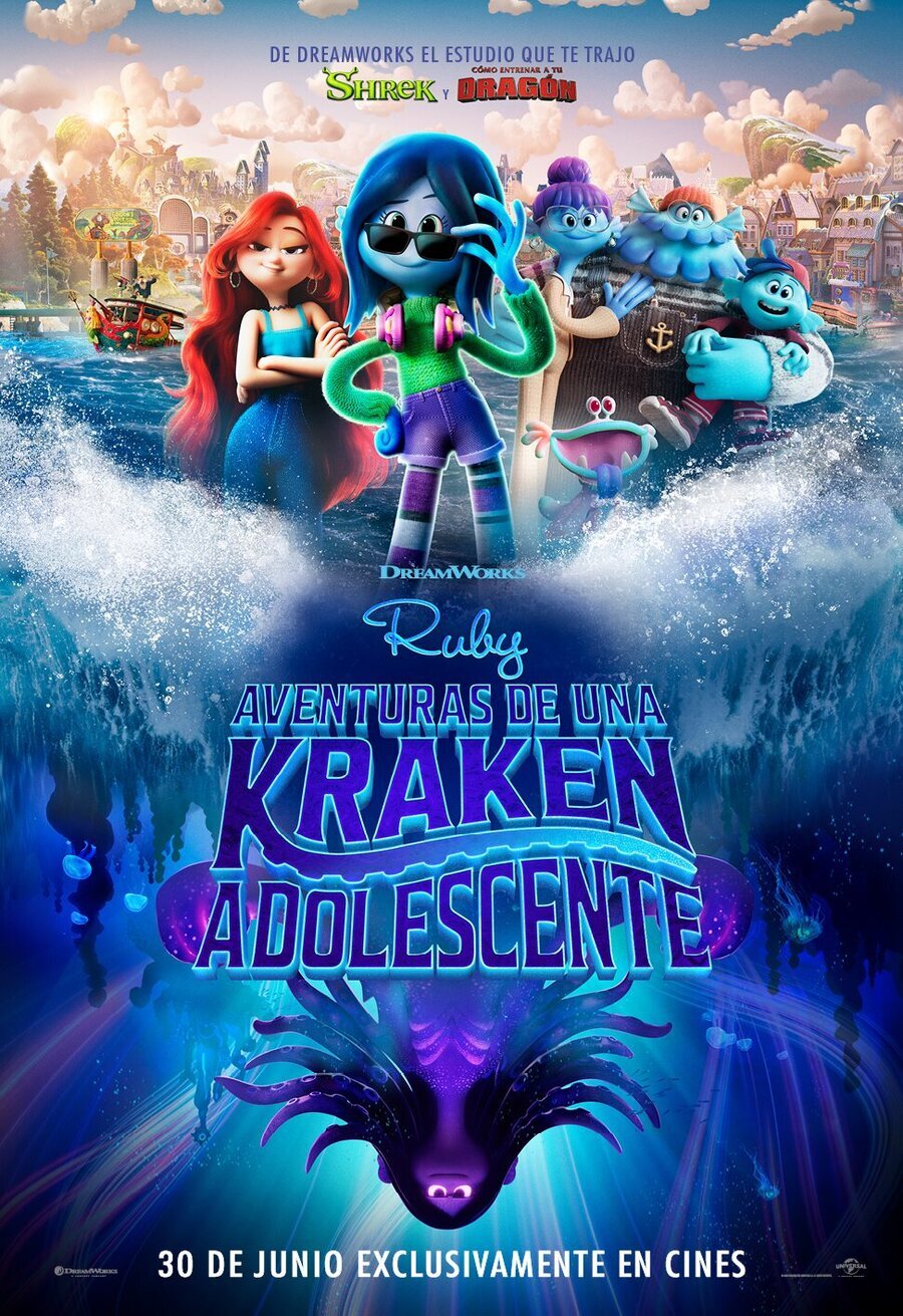 Cartel de Krakens y sirenas: Conoce a los Gillman - España