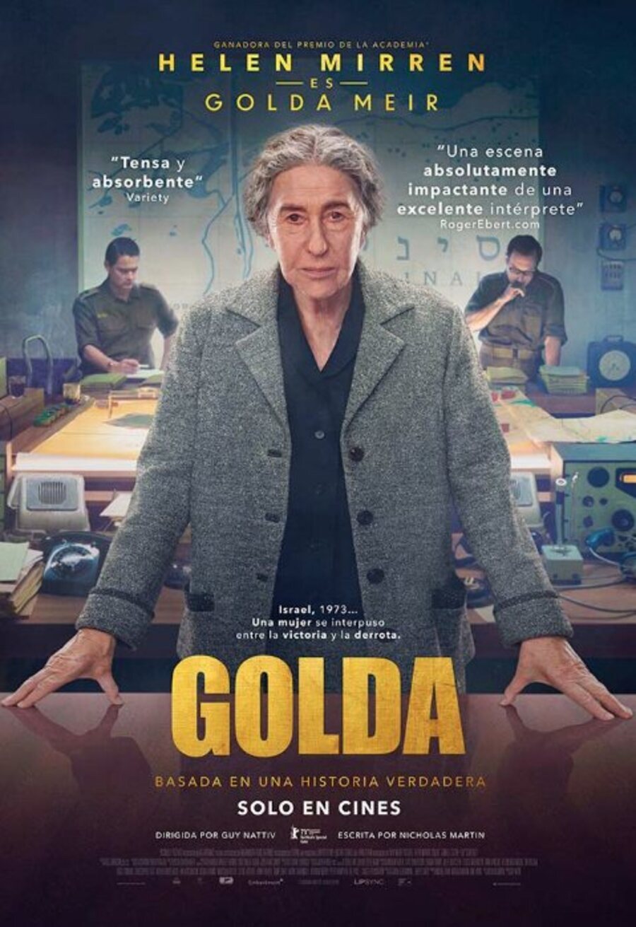 Cartel de Golda - Golda