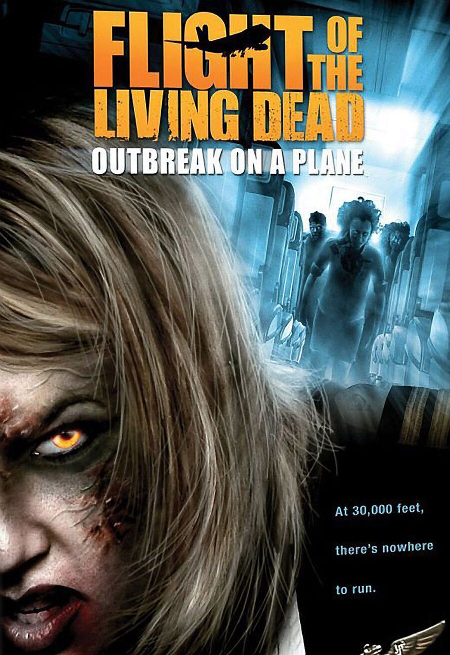 Cartel de Flight of the Living Dead: Outbreak on a Plane - Estados Unidos