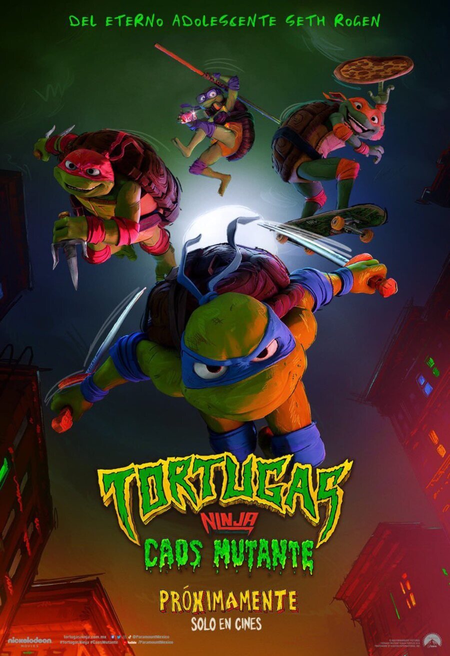 Cartel de Tortugas Ninja: Caos Mutante - Español