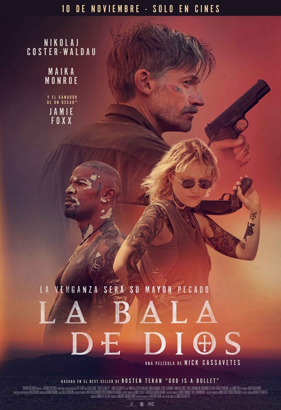 Cartel de La bala de Dios - Cartel España 'La bala de dios'