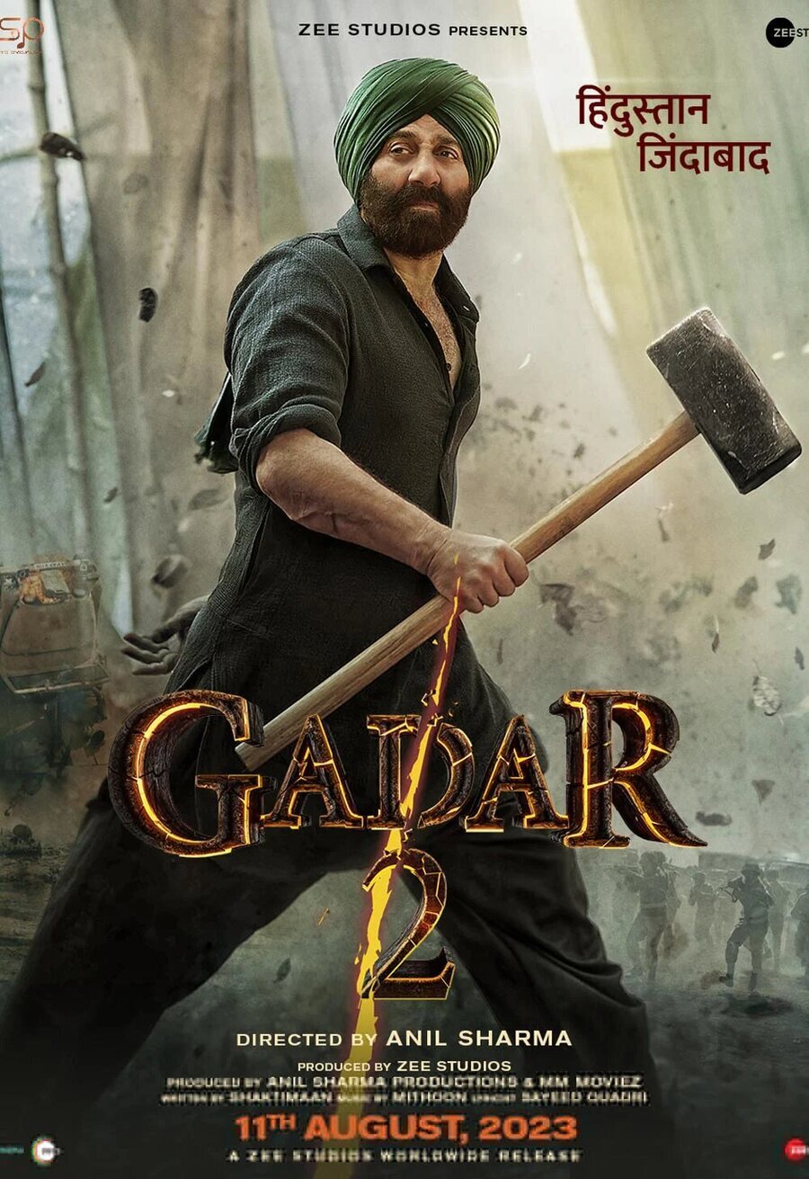 Cartel de Gadar 2 - Gadar 2