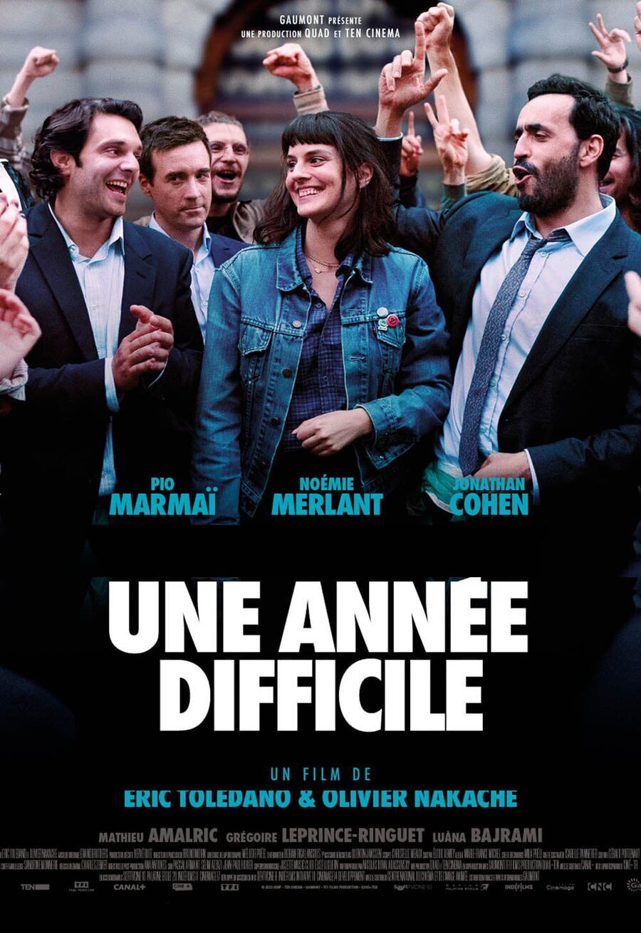 Cartel de Une année difficile - Francés