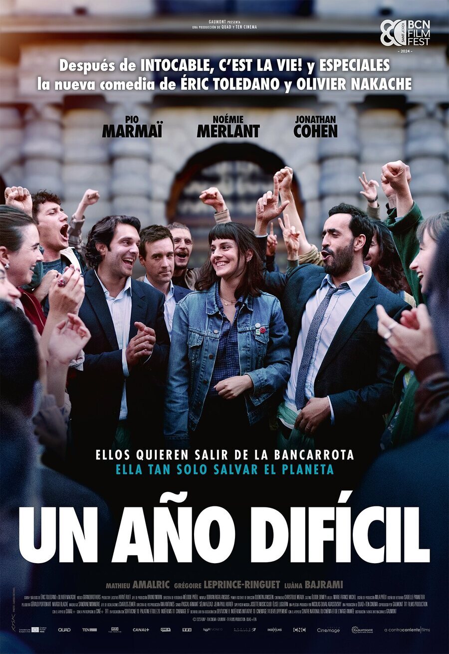 Cartel de Une année difficile - España