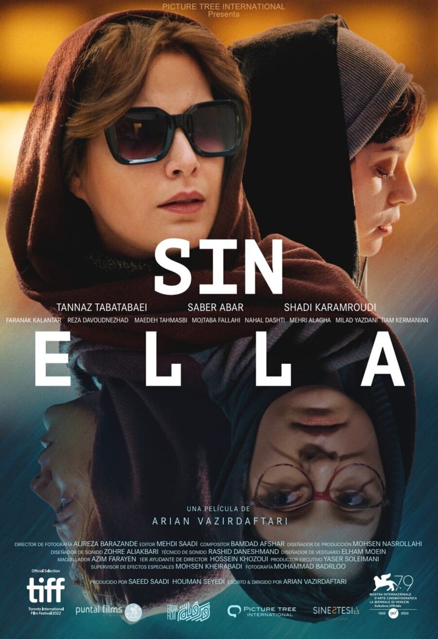 Cartel de Sin ella - 