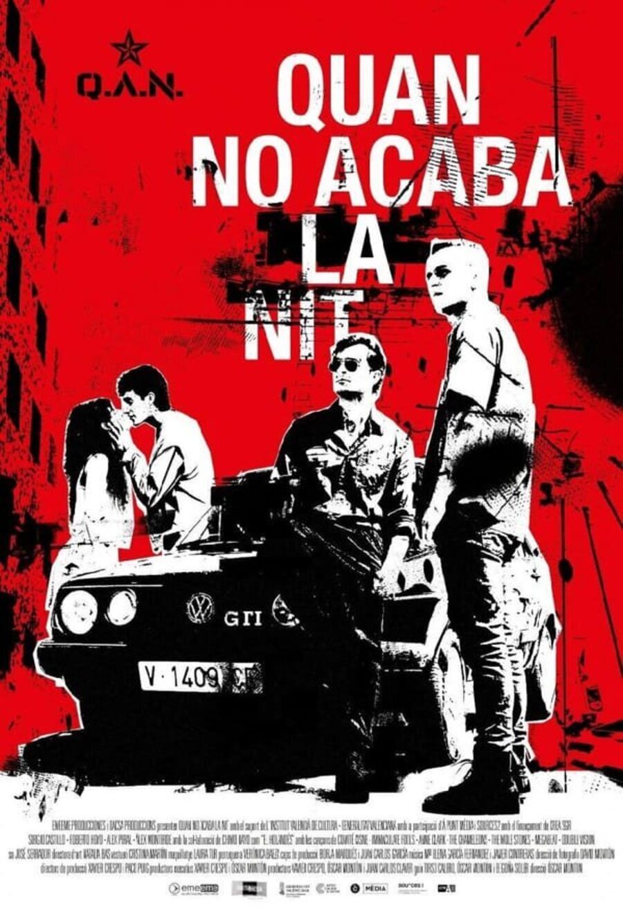 Cartel de Quan no acaba la nit - Cuando la noche no termina