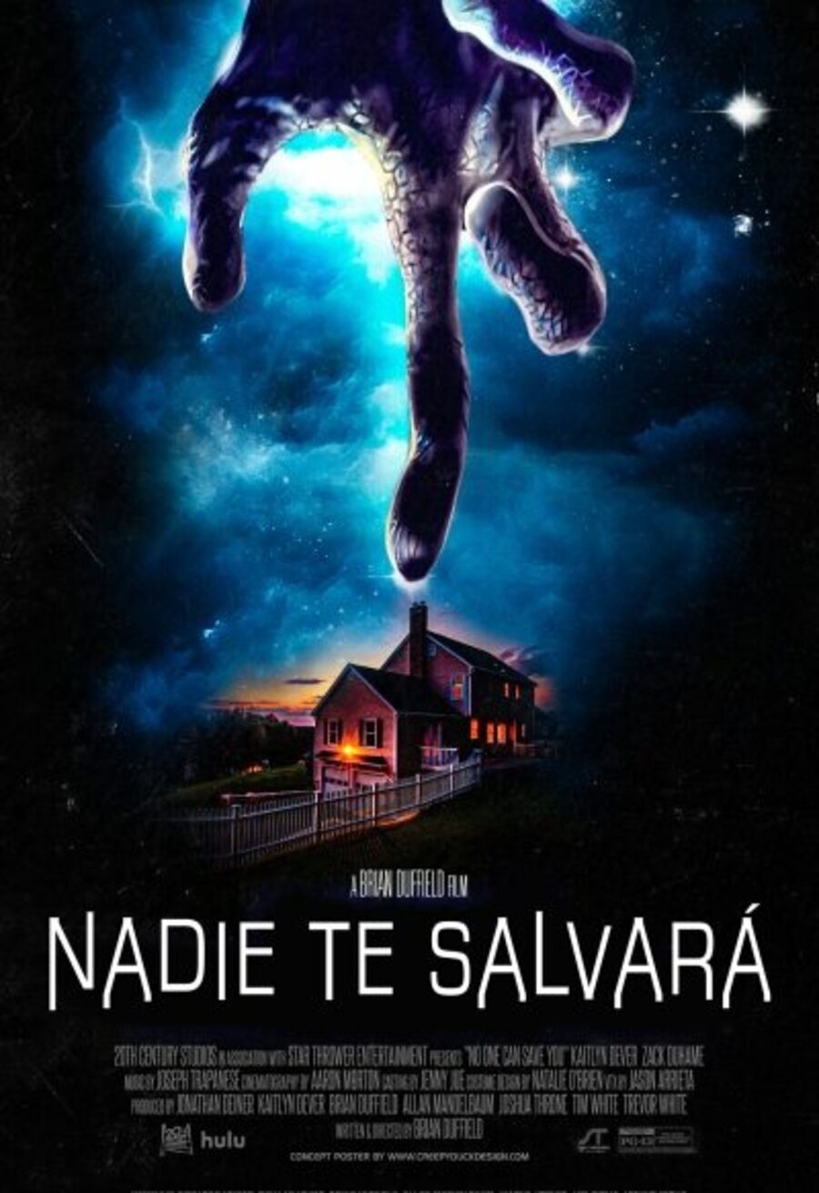 Cartel de Nadie te salvará - Nadie te salvará