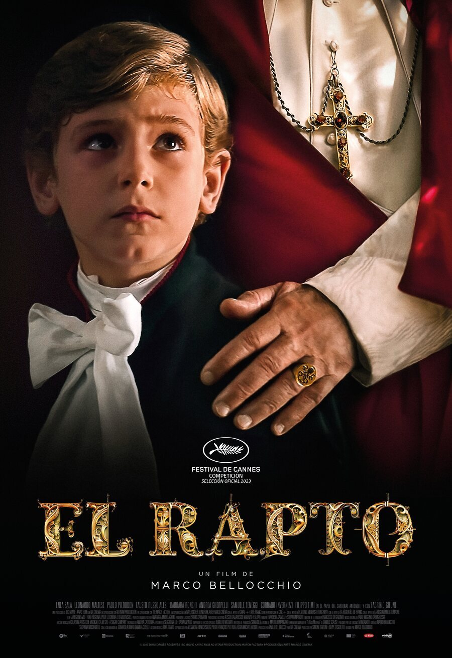 Cartel de El rapto - Cartel español