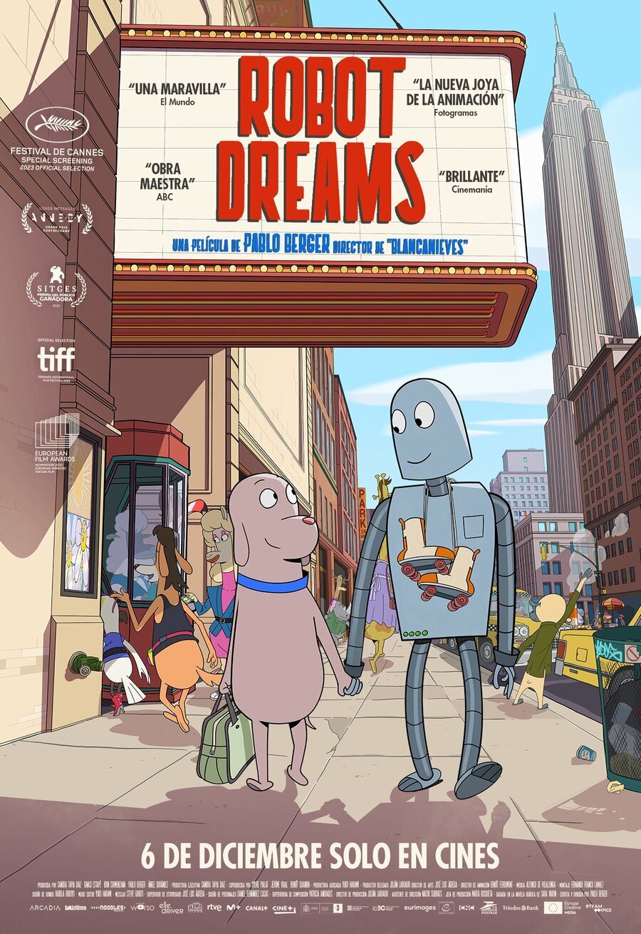 Cartel de Robot Dreams - Cartel español