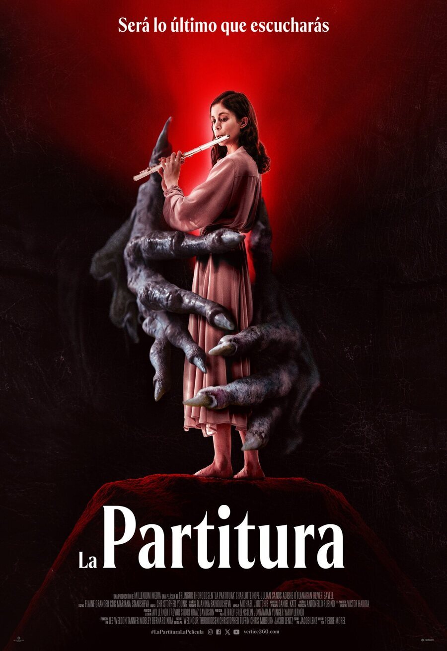 Cartel de La partitura - Póster español