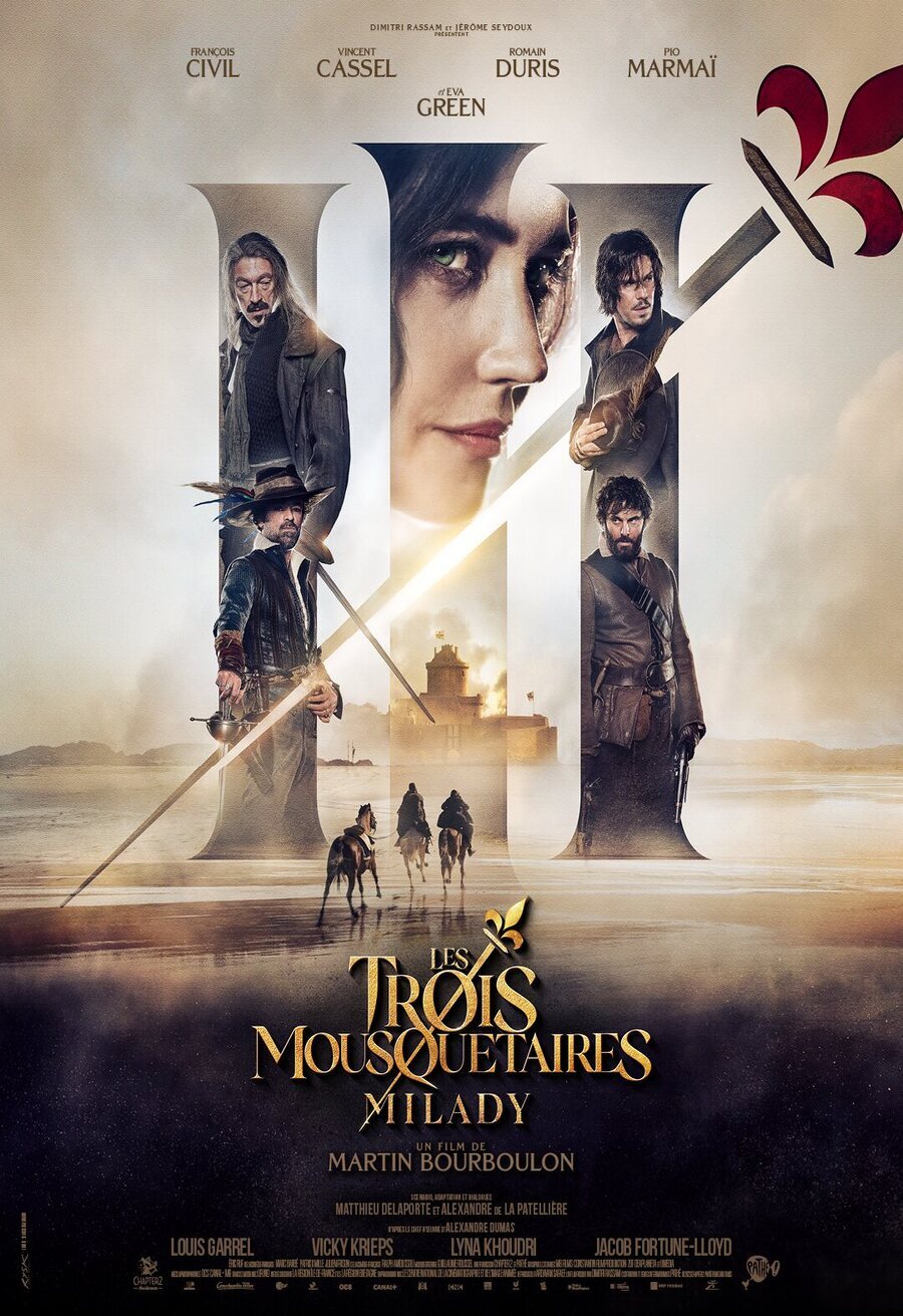 Cartel de Los tres mosqueteros: Milady - Cartel Francia