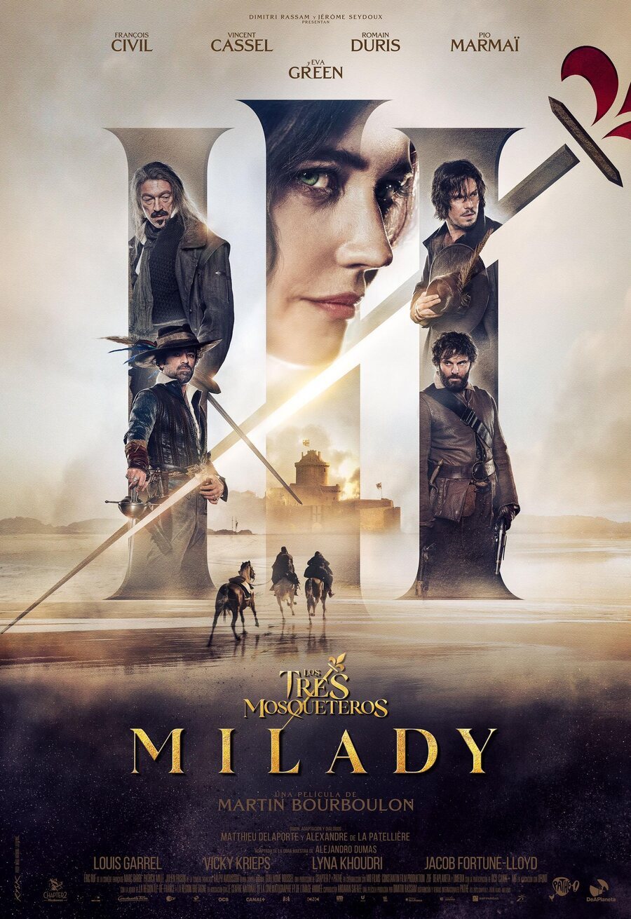 Cartel de Los tres mosqueteros: Milady - Cartel España