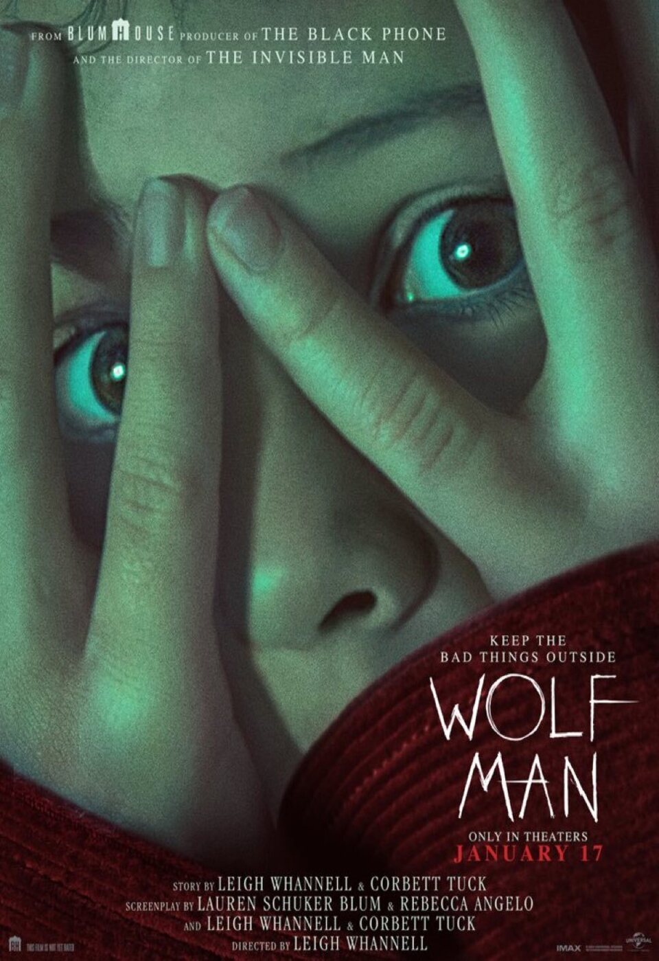 Cartel de Wolf Man - Cartel EEUU