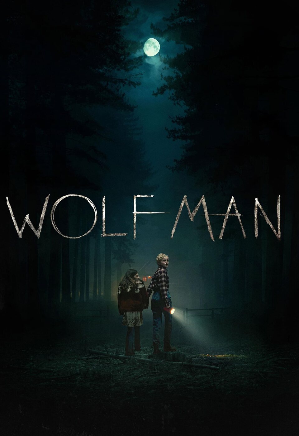 Cartel de Wolf Man - Cartel inglés