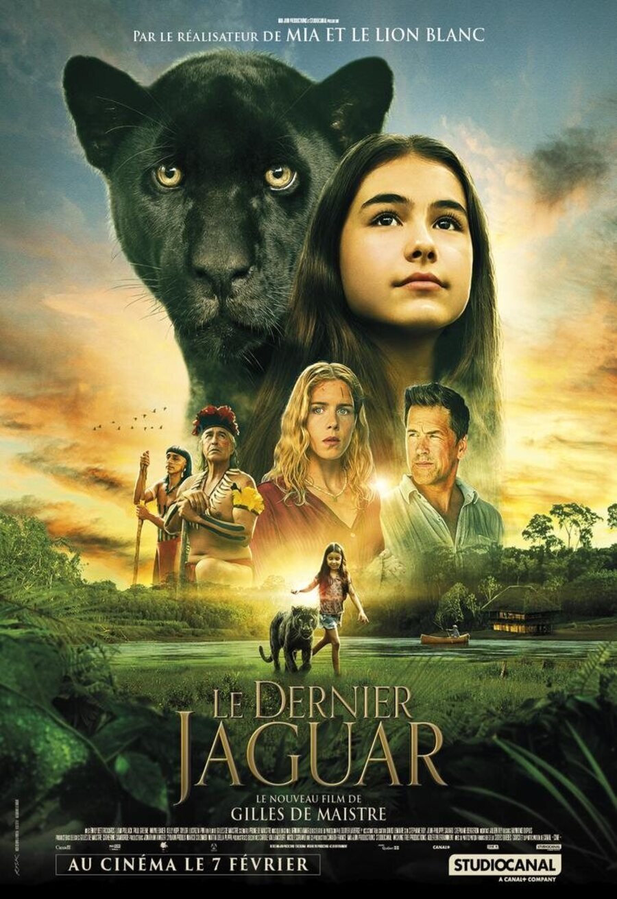 Cartel de Emma y el jaguar negro - Cartel Francia