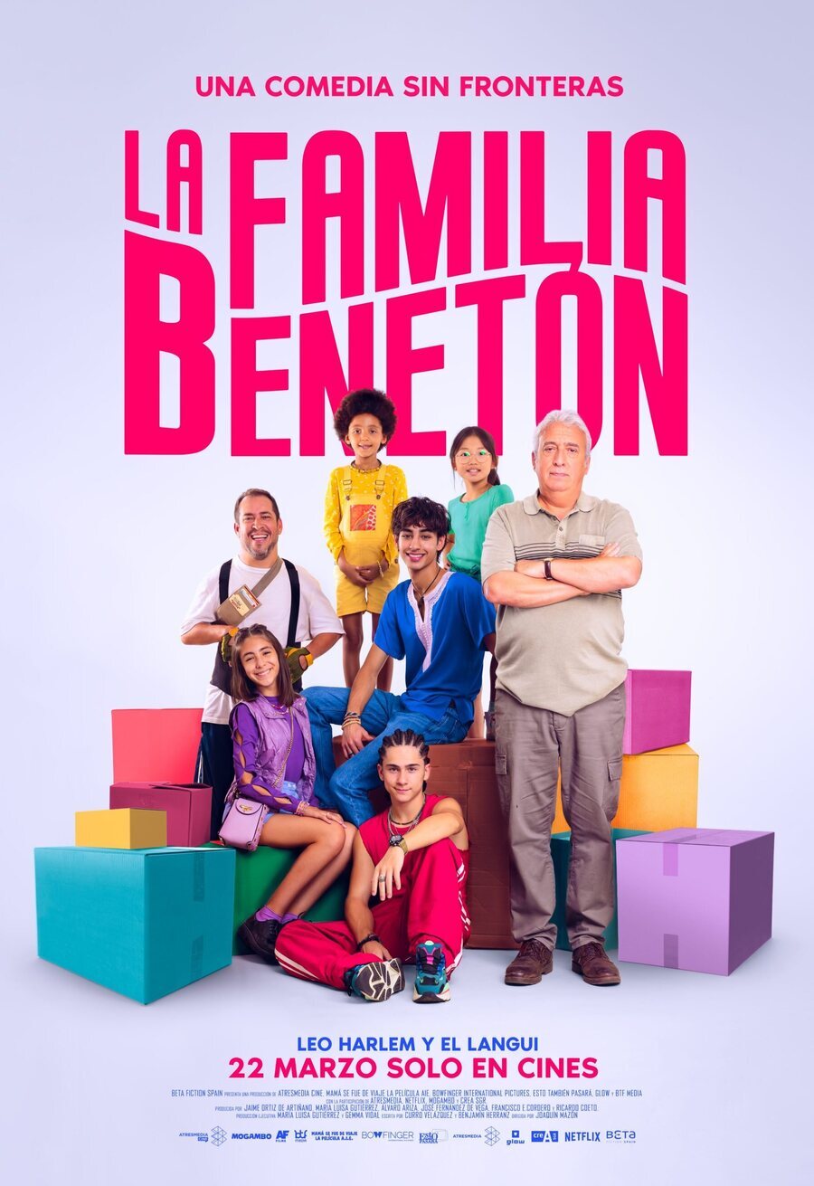 Cartel de La familia Benetón - Cartel España