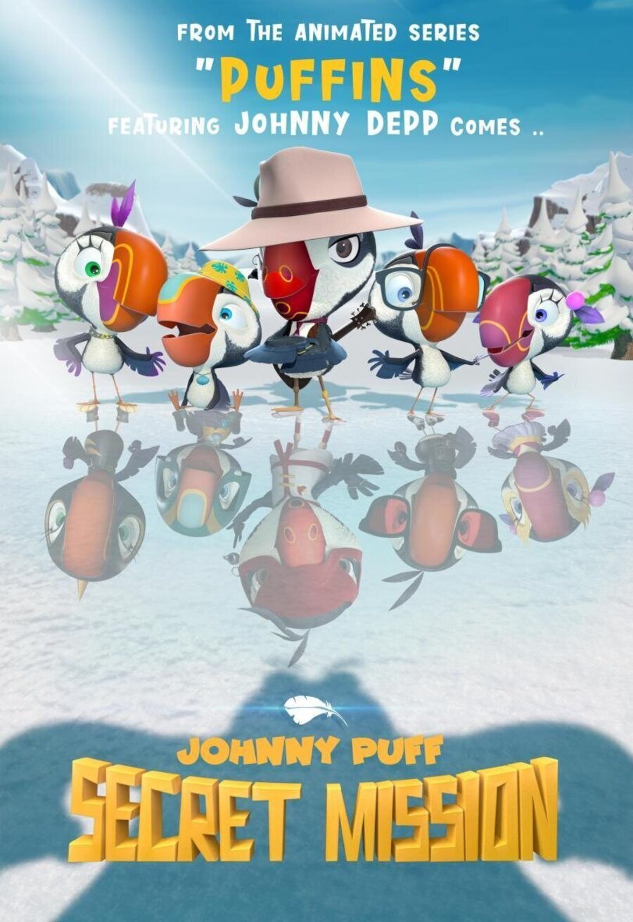 Cartel de Johnny Puff: Misión secreta - Cartel EEUU