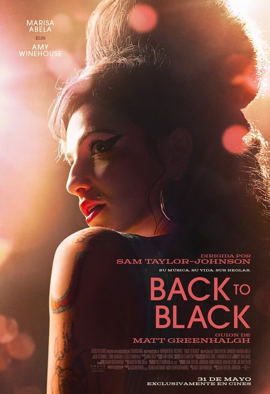 Cartel de Back to Black - España