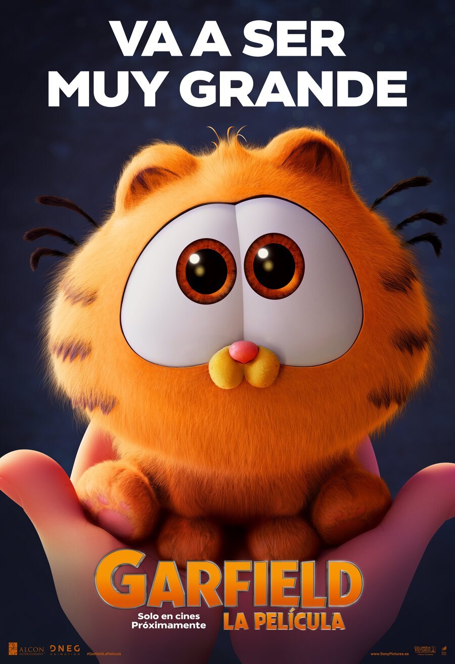 Cartel de Garfield: Fuera de casa - Cartel 'Garfield: La película'