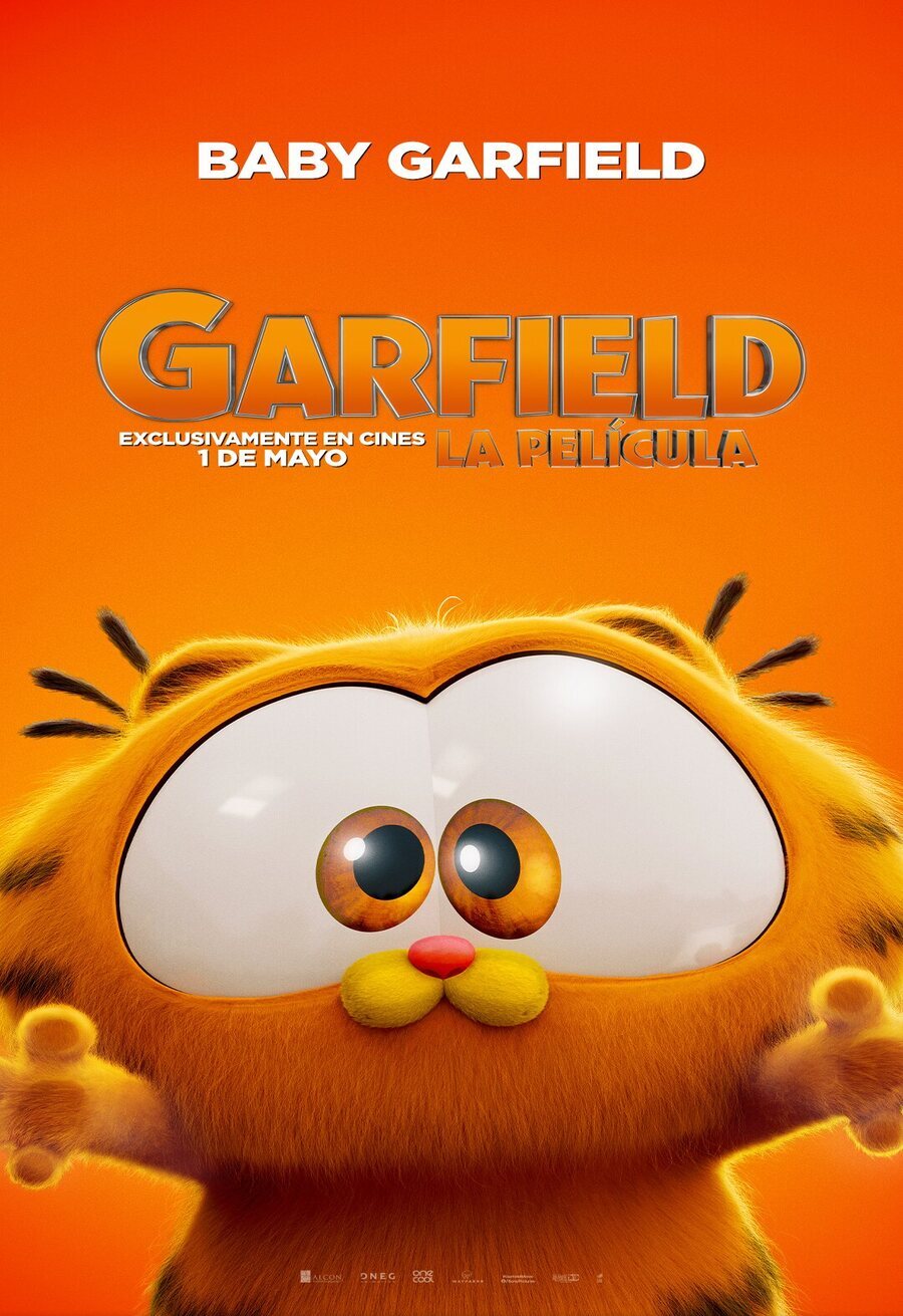 Cartel de Garfield: Fuera de casa - Cartel GARFIELD BEBÉ 'Garfield: La película'