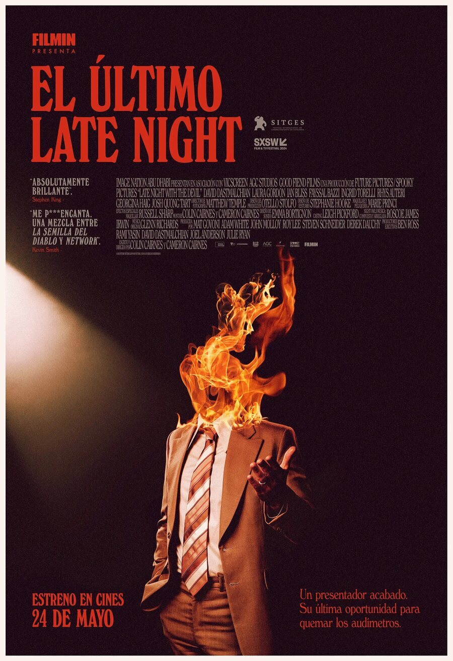 Cartel de Late Night with the Devil - Cartel España